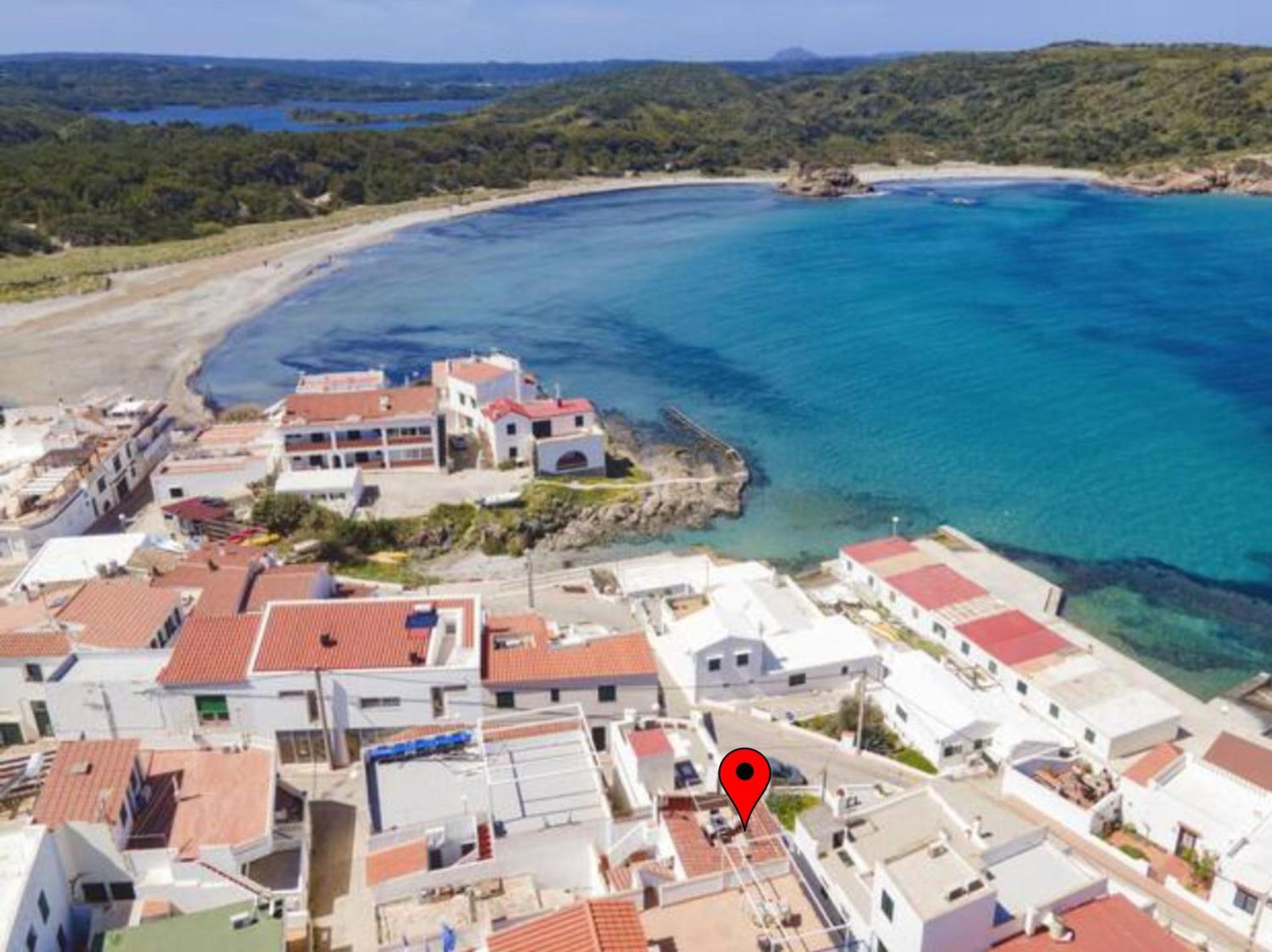 Ponent-Apartamento Frente Al Mar, Refugio Costero Es Grau Luaran gambar